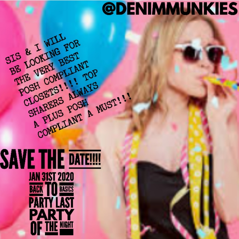 CO HOSTING ANOTHER PARTY!!! @DENIMMUNKIES